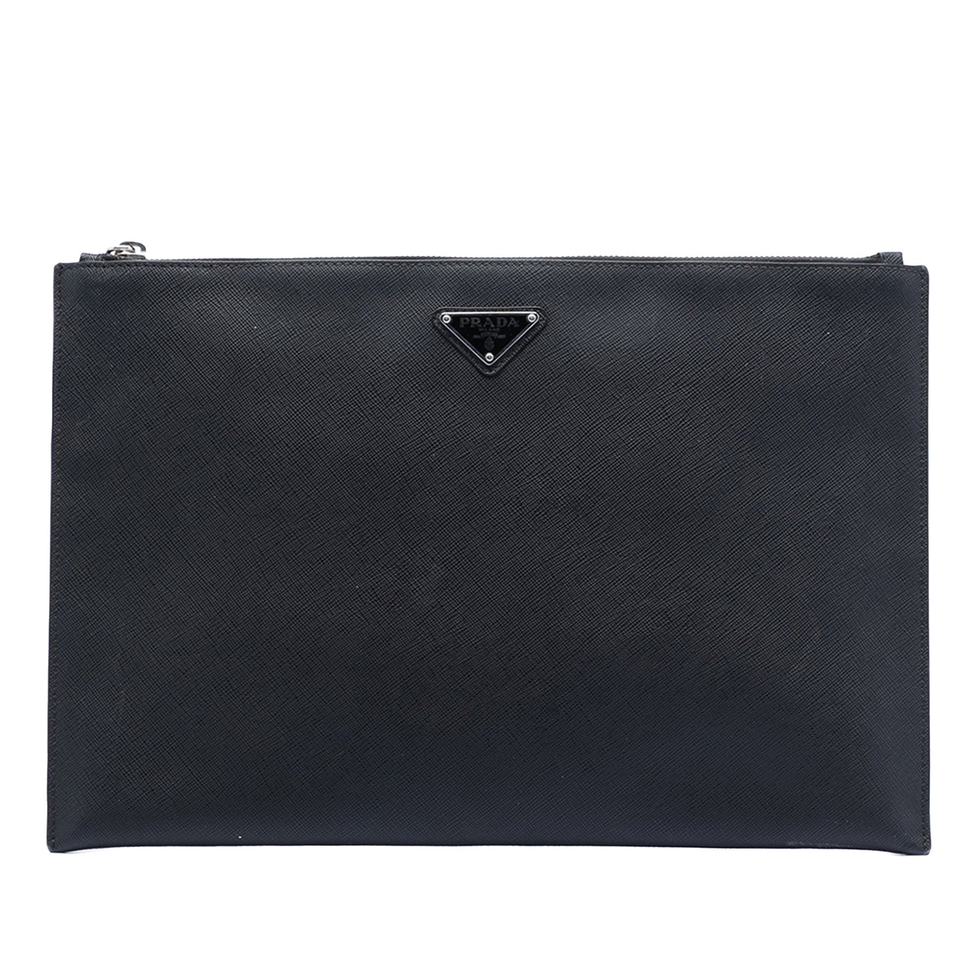 Prada Saffiano Clutch Size ONE SIZE - 1 Thumbnail