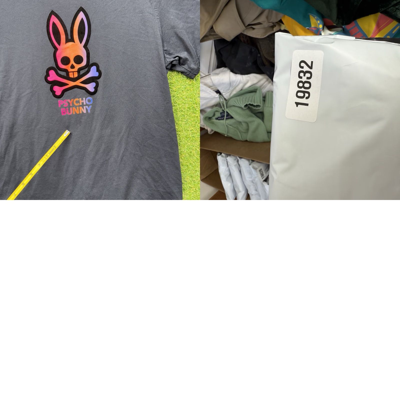 Psycho Bunny VINTAGE Psycho Bunny Shirt Mens Small 6 Pima Cotton Dylan Gradient Bunny Short Sleeve Size US S / EU 44-46 / 1 - 8 Thumbnail