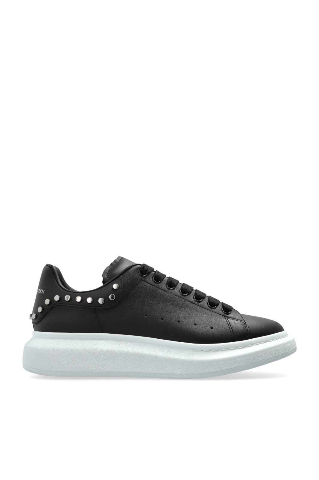 Alexander McQueen MCQUEEN Oversized Men's Black Studded Sneakers New Size US 7.5 / EU 40-41 - 2 Thumbnail