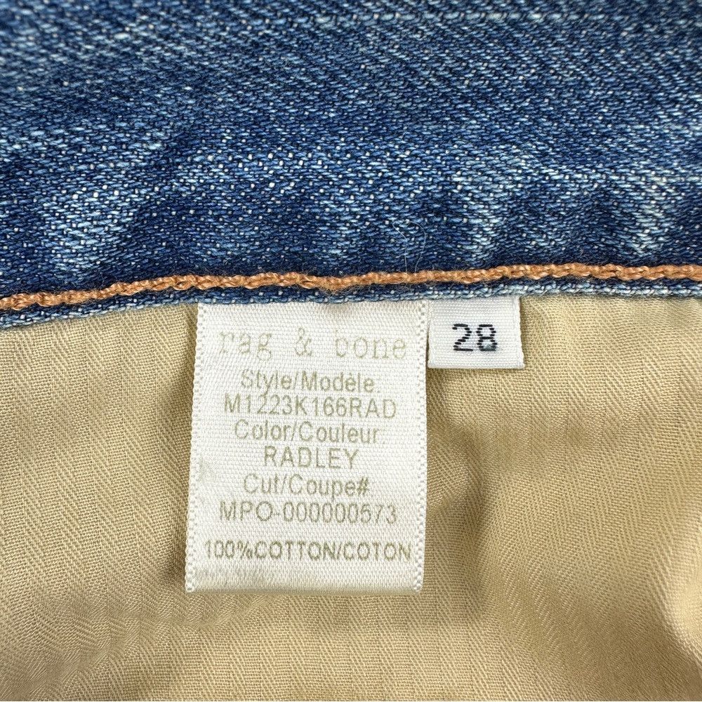 Rag & Bone NWT Rag & Bone Men's Standard Issue Fit 2 Slim Jeans Radley Size US 28 / EU 44 - 2 Thumbnail