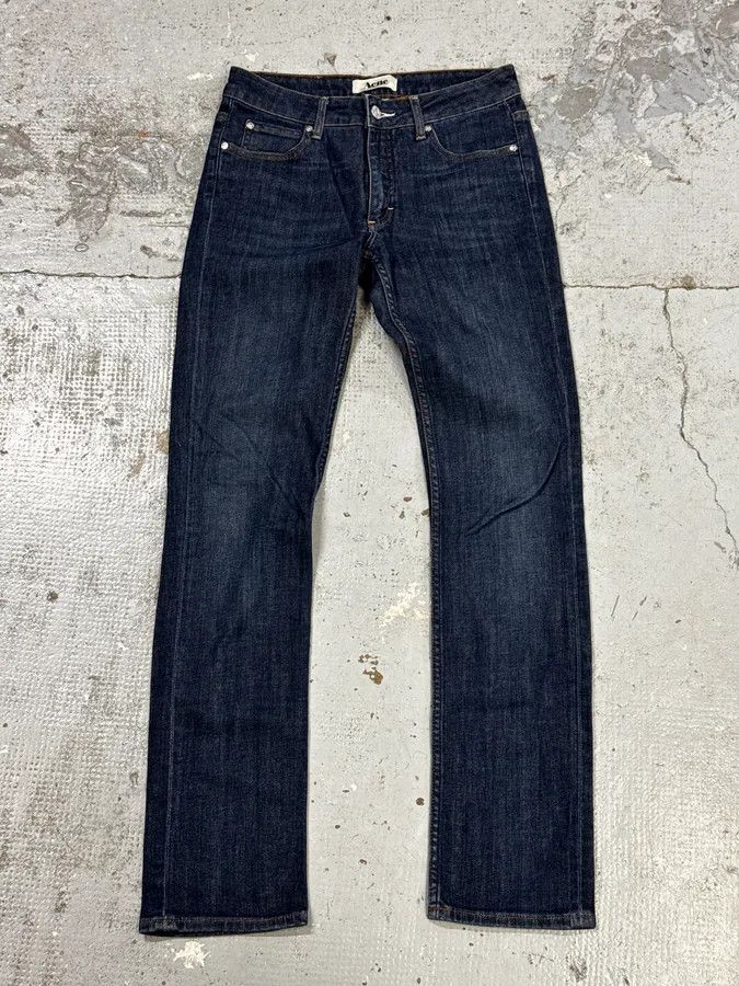 Acne Studios Acne Studios Navy Classic Slim Denim Jeans Size US 28 / EU 44 - 1 Thumbnail