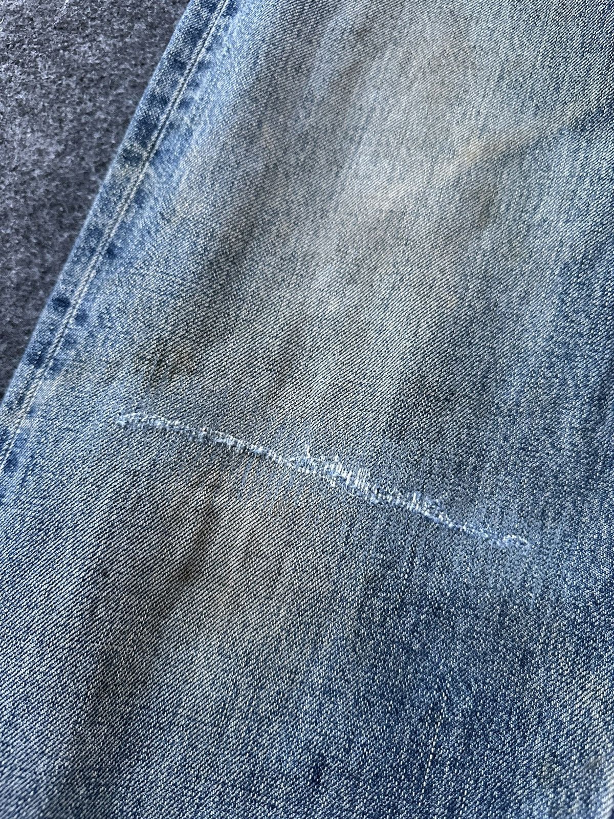 Levi's Vintage 90s Levis 504 Worn Dirty Denim 32x33 D168 Size US 32 / EU 48 - 10 Thumbnail