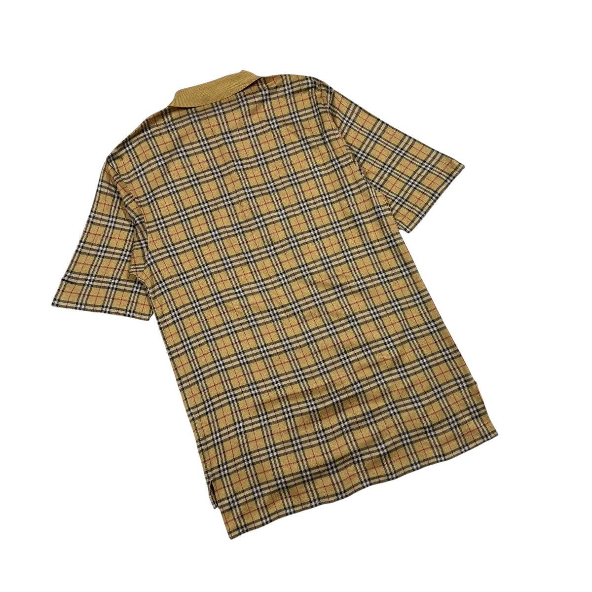 Burberry Vtg🔥Burberrys Novacheck Polo Shirt Made In Usa Size US M / EU 48-50 / 2 - 13 Thumbnail