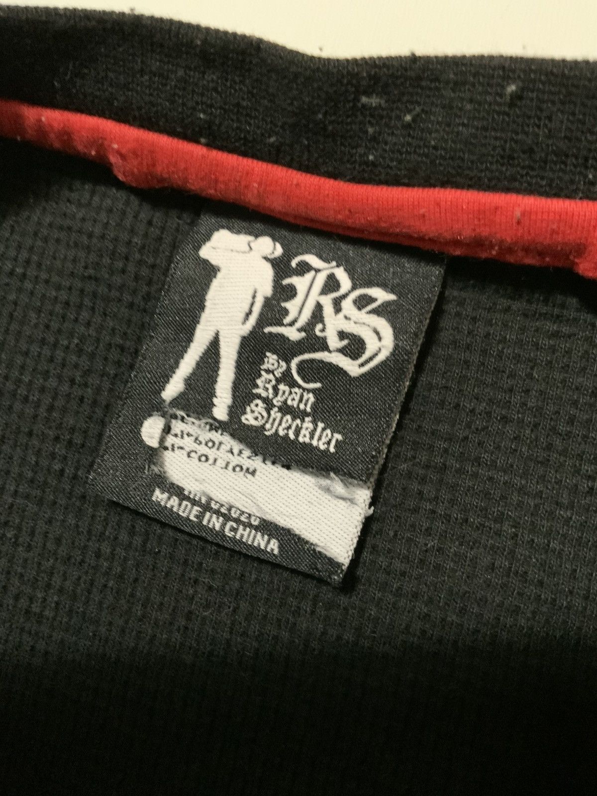 Other Y2K Ryan Sheckler Skateboarding Waffle Knit Thermal Shirt Size US S / EU 44-46 / 1 - 6 Thumbnail