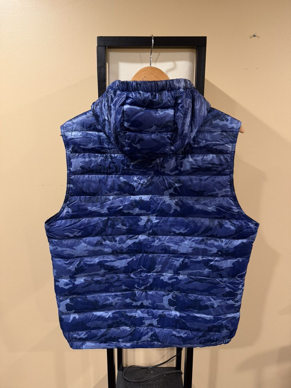Moncler Moncler Patrick Gilet Blue Camo Fatique Down Puffer Vest Size US L / EU 52-54 / 3 - 17 Thumbnail