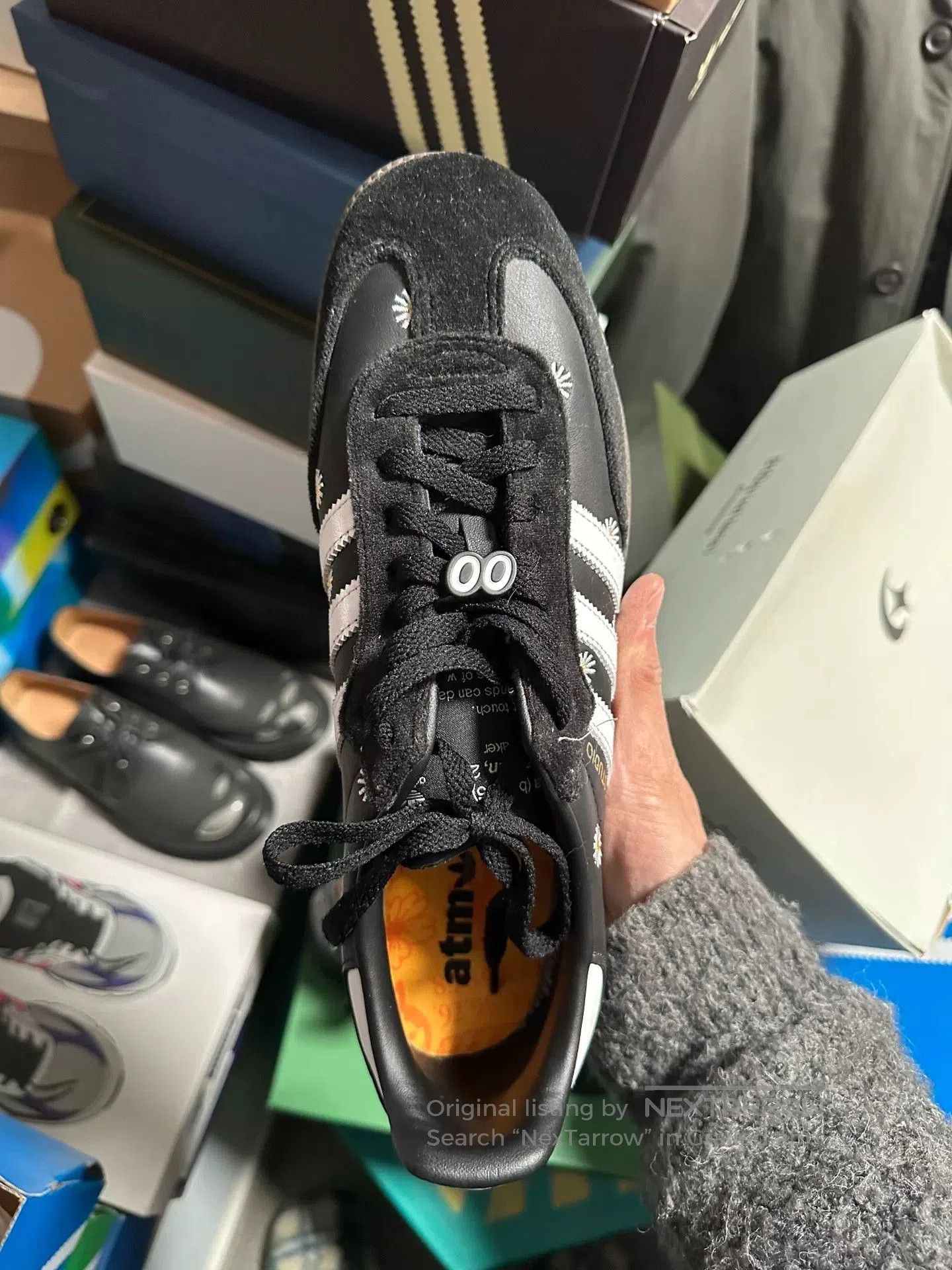 Adidas FACE x atmos x adidas Samba. Size US 11.5 / EU 44-45 - 2 Thumbnail