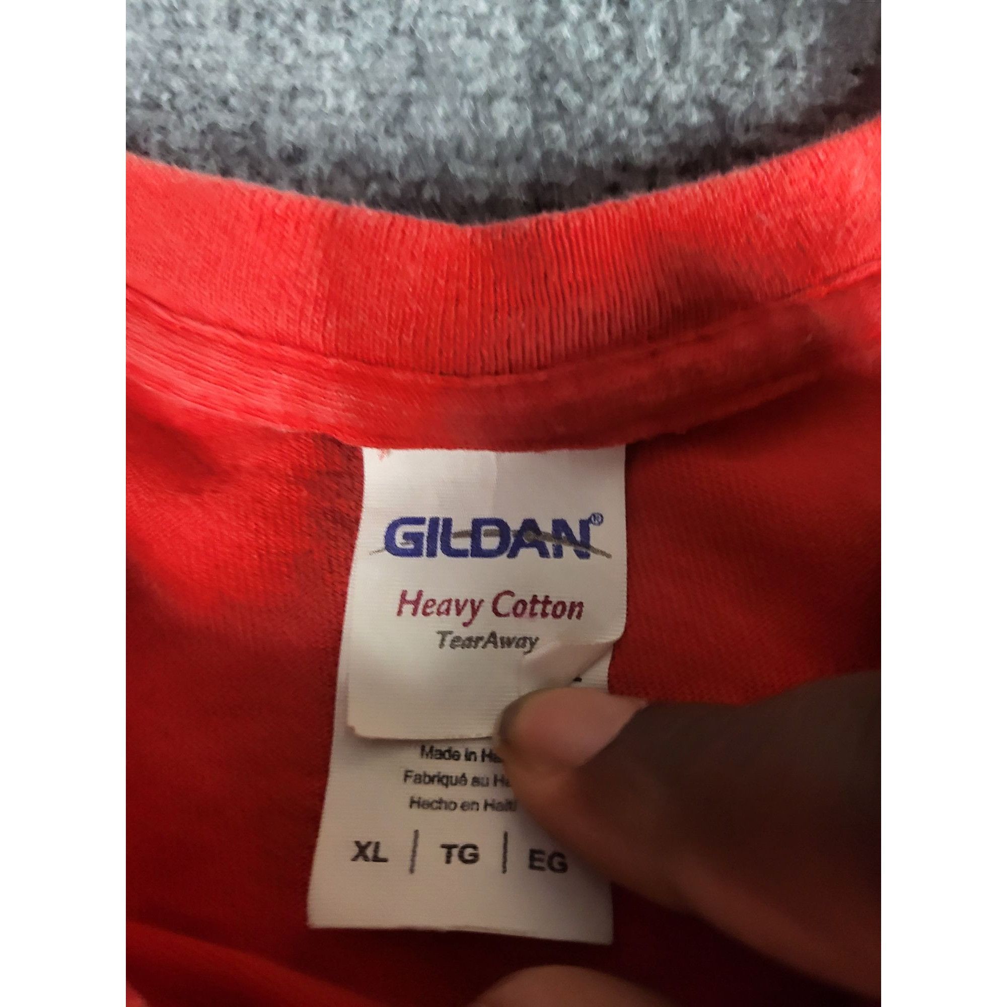 Gildan Gildan My HEB Here Everythings Better Tshirt Men Sz XL Red G Size US XL / EU 56 / 4 - 5 Thumbnail