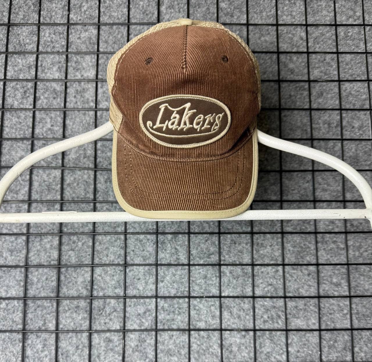 NBA Vintage NBa Lakers corduroy baseball cap Size ONE SIZE - 1 Thumbnail
