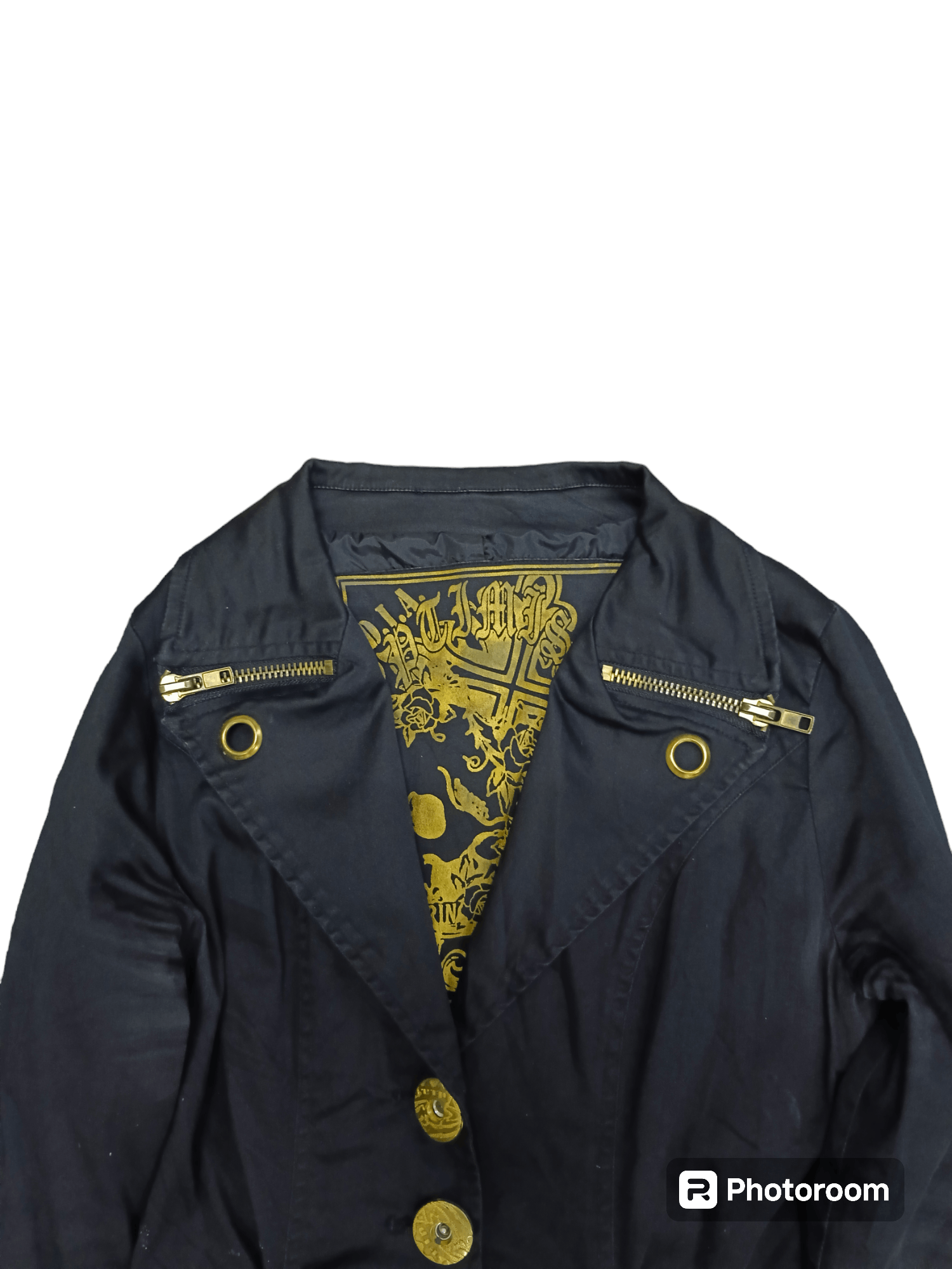 Japanese Brand D.I.A SEDI BLACK JACKET Size XS / US 0-2 / IT 36-38 - 3 Thumbnail