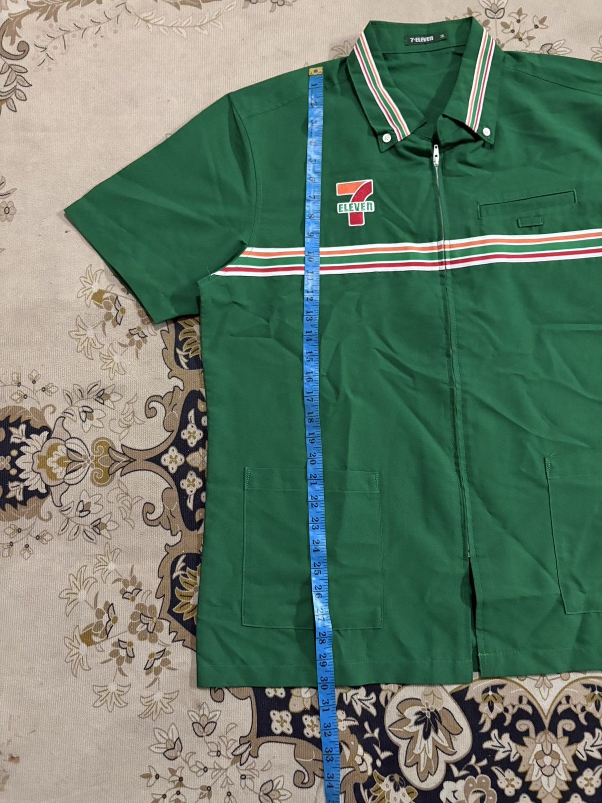 Vintage 7-ELEVEN Button Up Style Size US XL / EU 56 / 4 - 11 Thumbnail