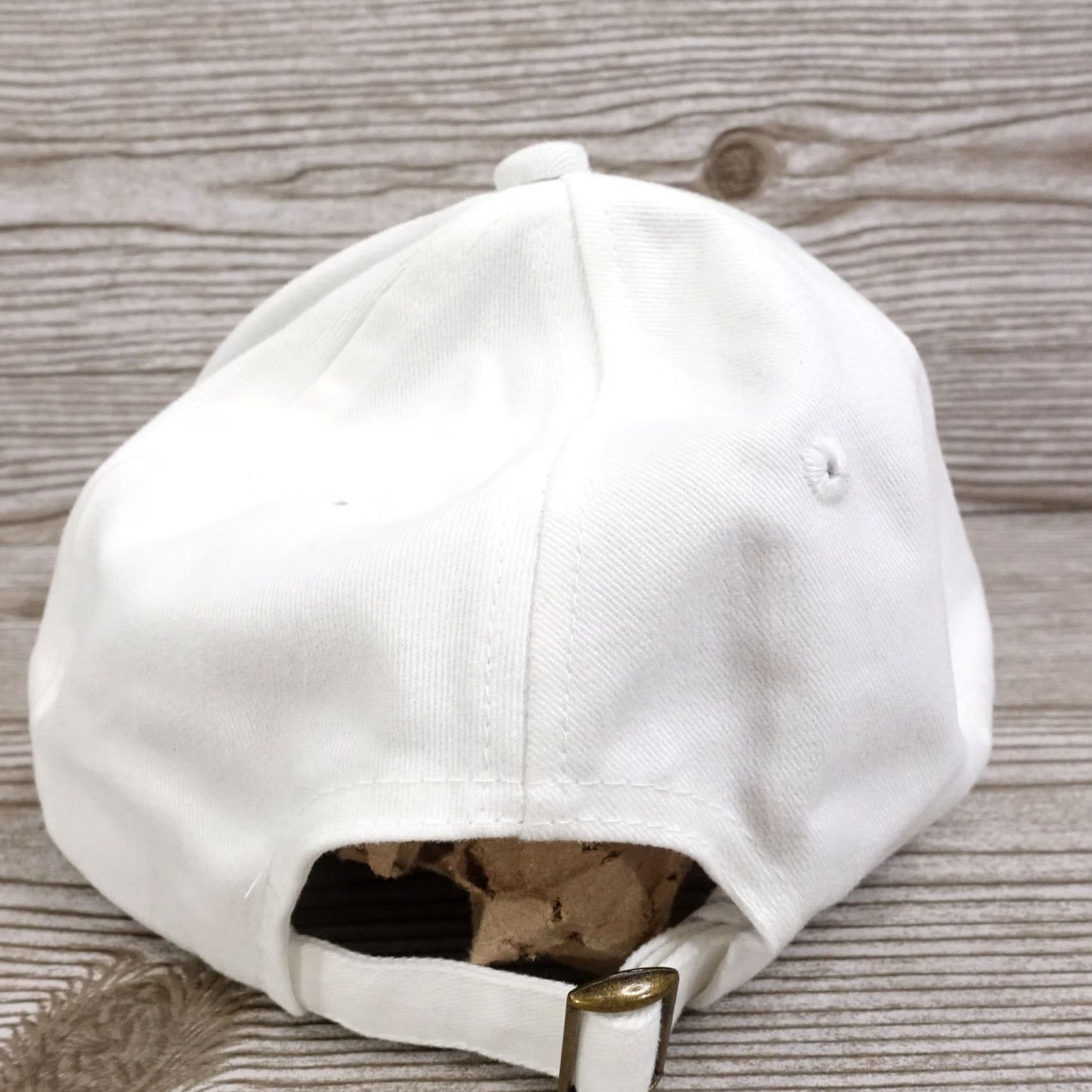 Vintage First Bank One Size White Adjustable Strapback Baseball Hat Cap Size ONE SIZE - 5 Thumbnail