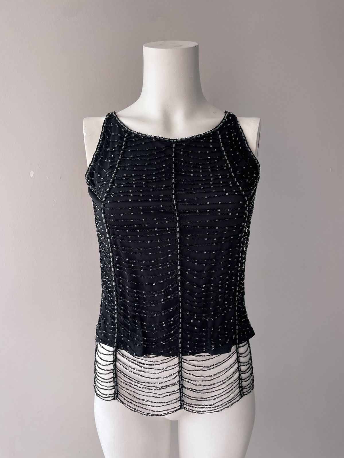 Vintage Y2k blouse Size S / US 4 / IT 40 - 12 Thumbnail