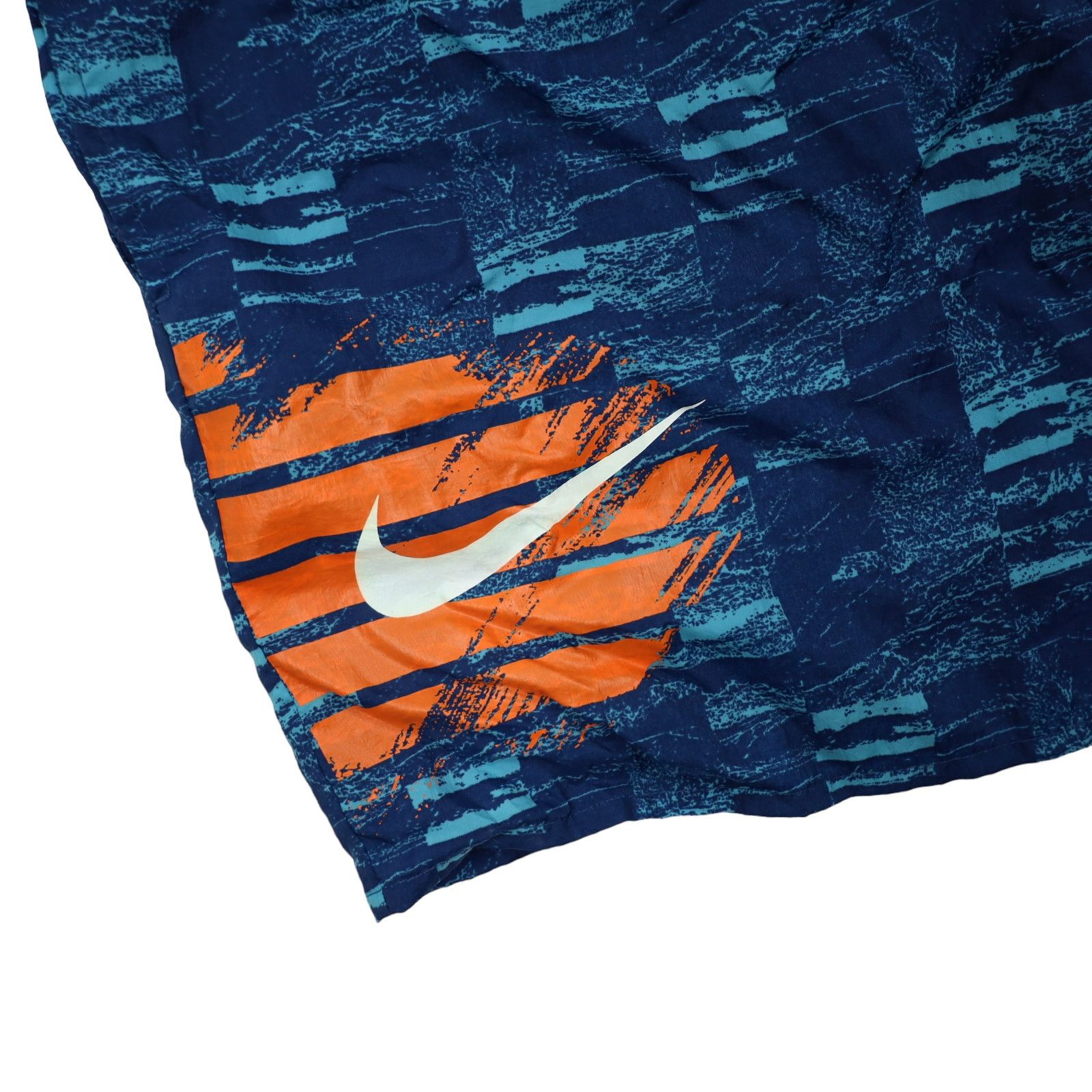 Nike × Vintage Vintage 90s Nike Crazy Abstract Print Swim Trunks Size US 36 / EU 52 - 3 Thumbnail
