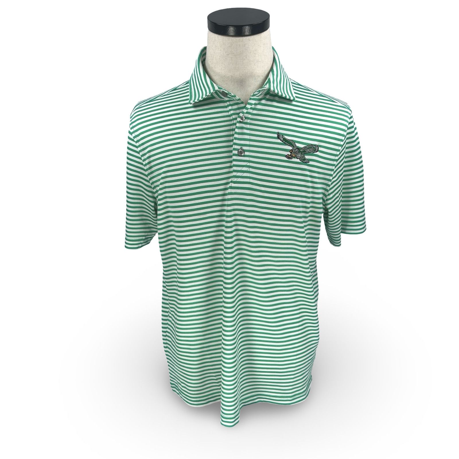 Cutter & Buck Cutter&Buck Philadelphia Eagle Polo Shirt Men M Kelly Green Size US M / EU 48-50 / 2 - 1 Thumbnail