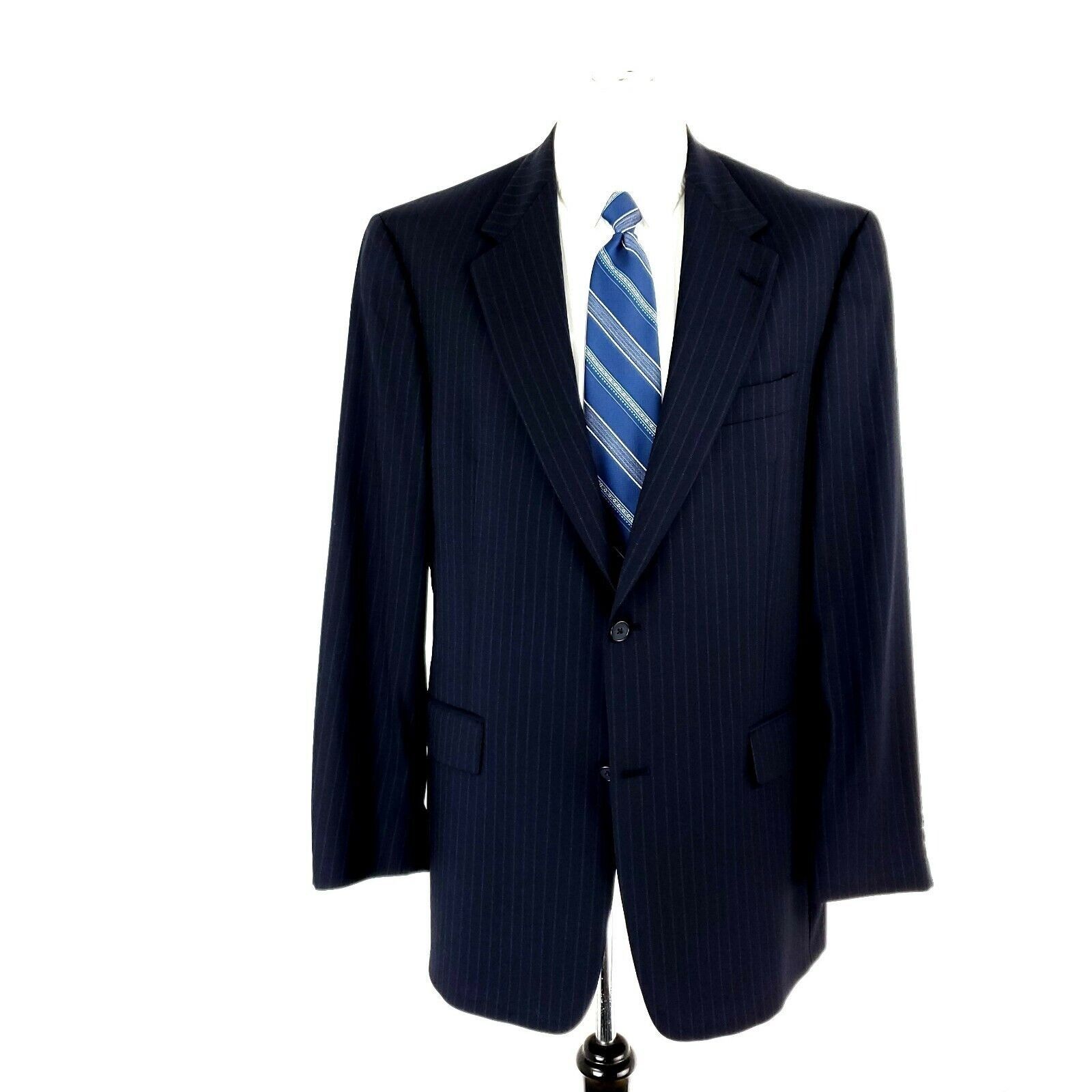 Hart Schaffner Marx Hart Schaffner Marx Comfort Plus Wool 2 Button Suit Jacket 4 Size 42L - 3 Thumbnail