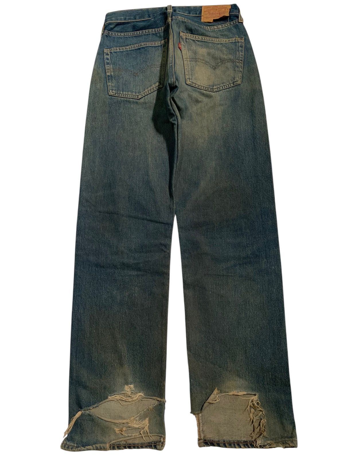 Levi's VINTAGE LEVIS 501 BIG E SELVEDGE MUDWASH & RUSTY DISTRESSED Size US 29 - 3 Thumbnail