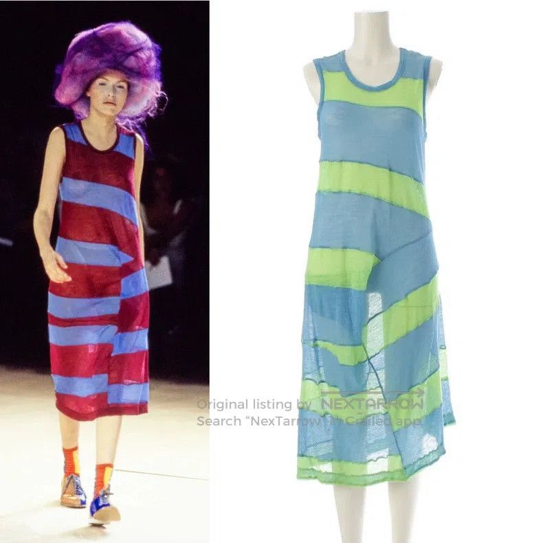Comme des Garcons Comme Des Garcons Psychedelic Period Dress Size S / US 4 / IT 40 - 1 Thumbnail