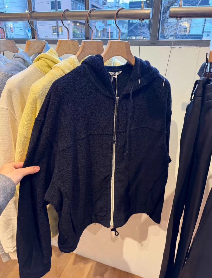 Auralee AURALEE 26SS Zip Hoodie Size US XXL / EU 58 / 5 - 1 Thumbnail