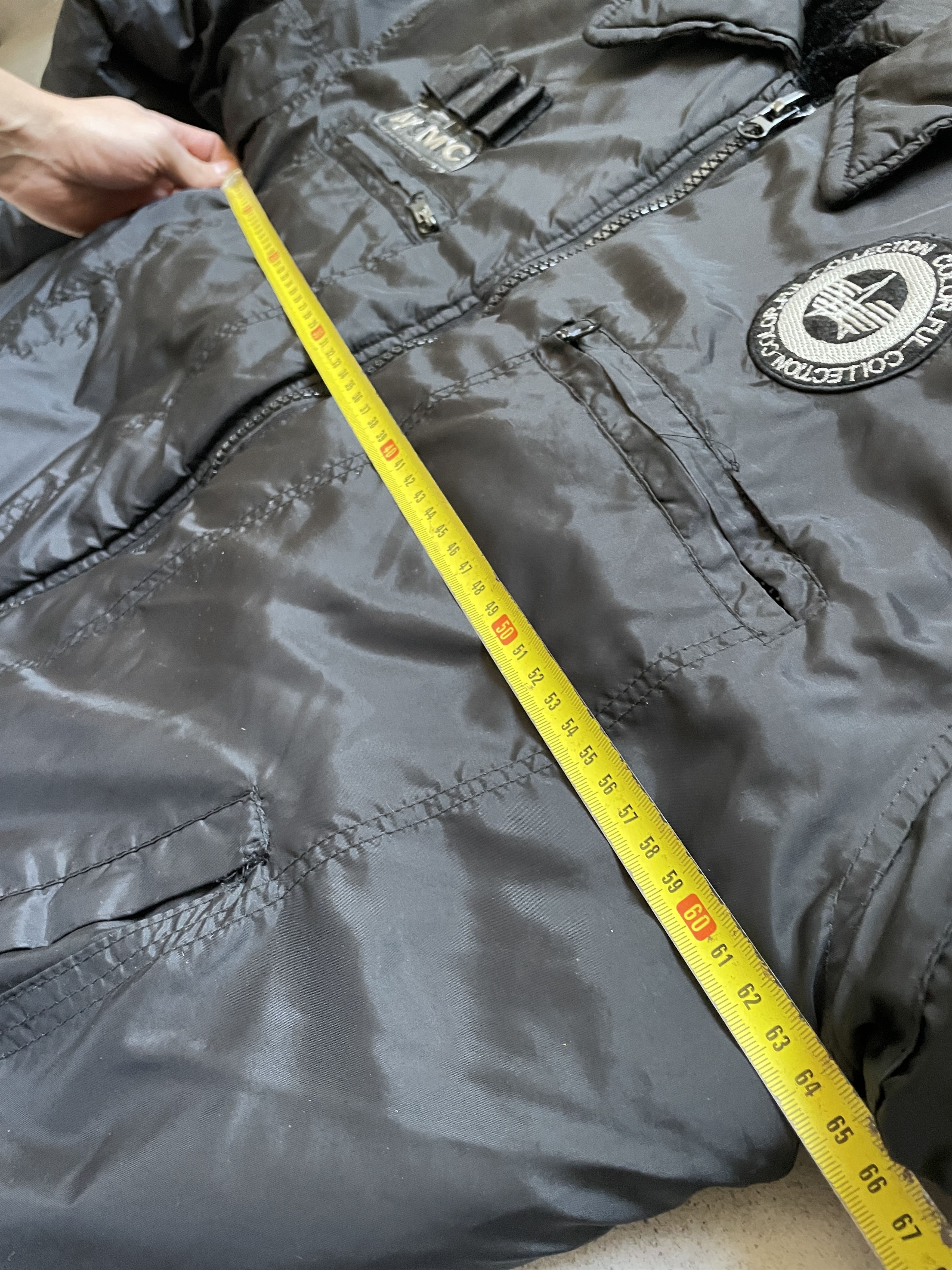 Vintage VINTAGE BLACK BOXY OPIUM INSULATED BOMBER JACKET Size US XL / EU 56 / 4 - 5 Thumbnail