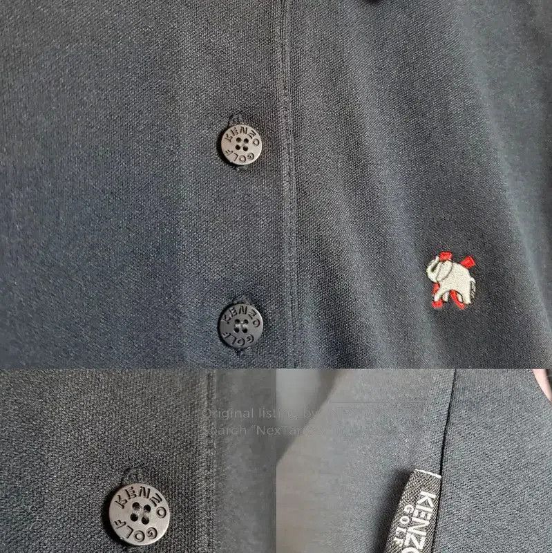 Kenzo KENZO Long Sleeve Polo Shirt for Men . Size US M / EU 48-50 / 2 - 8 Thumbnail
