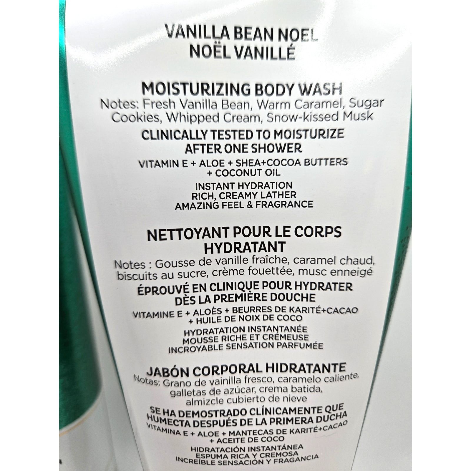 Other NEW Bath&Body Works Vanilla Bean Noel Moisturizing BodyWash Size ONE SIZE - 3 Thumbnail