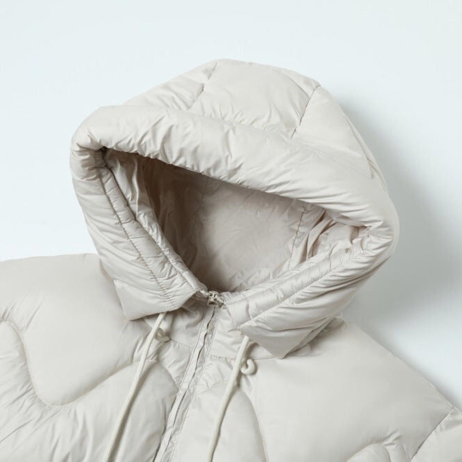 Japanese Brand Black Quilted Puffer Jacket, Men's Hooded Winter Coat Size US M / EU 48-50 / 2 - 3 Thumbnail