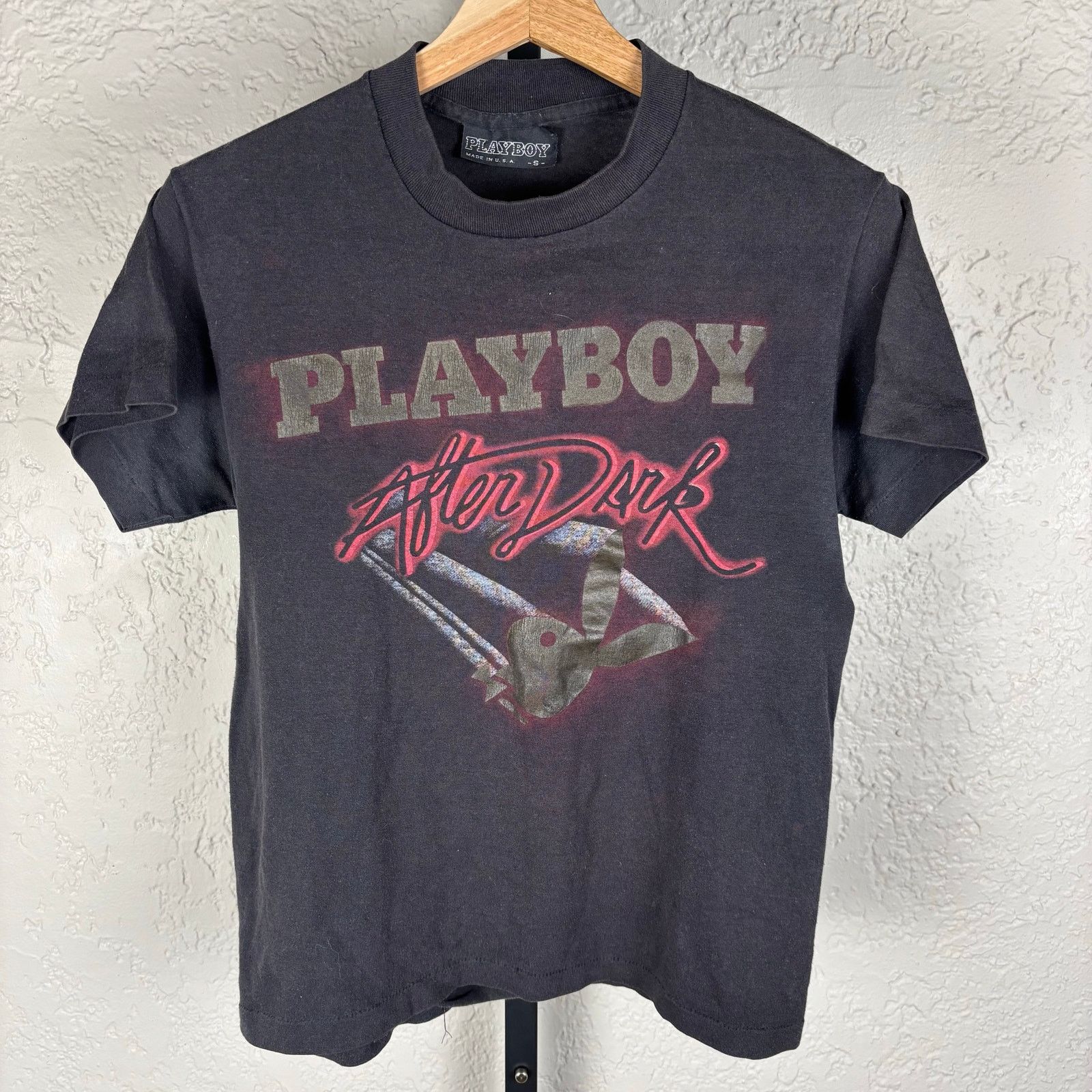 Playboy Vintage Playboy Baby Tee After Dark Magazine Official Small Size US S / EU 44-46 / 1 - 1 Thumbnail