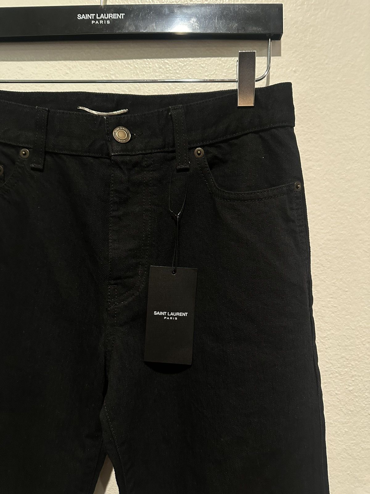 Saint Laurent Paris $690 BNWT D26 Denim Jeans Size US 29 - 2 Thumbnail