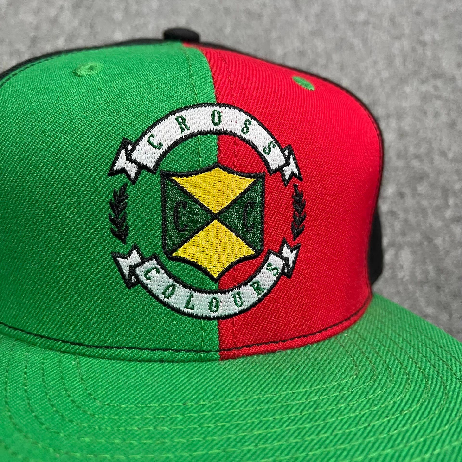 Cross Colours Cross Colours Curved Brim Baseball Cap / Sun Hat Q7 Size ONE SIZE - 2 Thumbnail