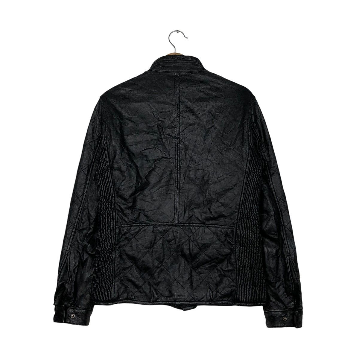 Japanese Brand 🔥VINTAGE BIKER LEATHER JACKET MALE & CO 14th ADDICTION Size US M / EU 48-50 / 2 - 10 Thumbnail