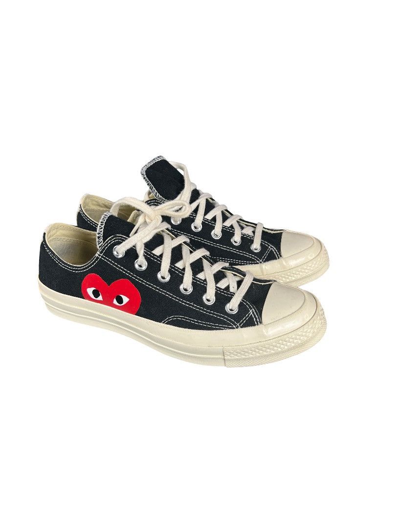 Comme des Garcons CDG PLAY x Converse Low – Black / Red Heart – Size 8 Size US 8 / EU 41 - 9 Thumbnail