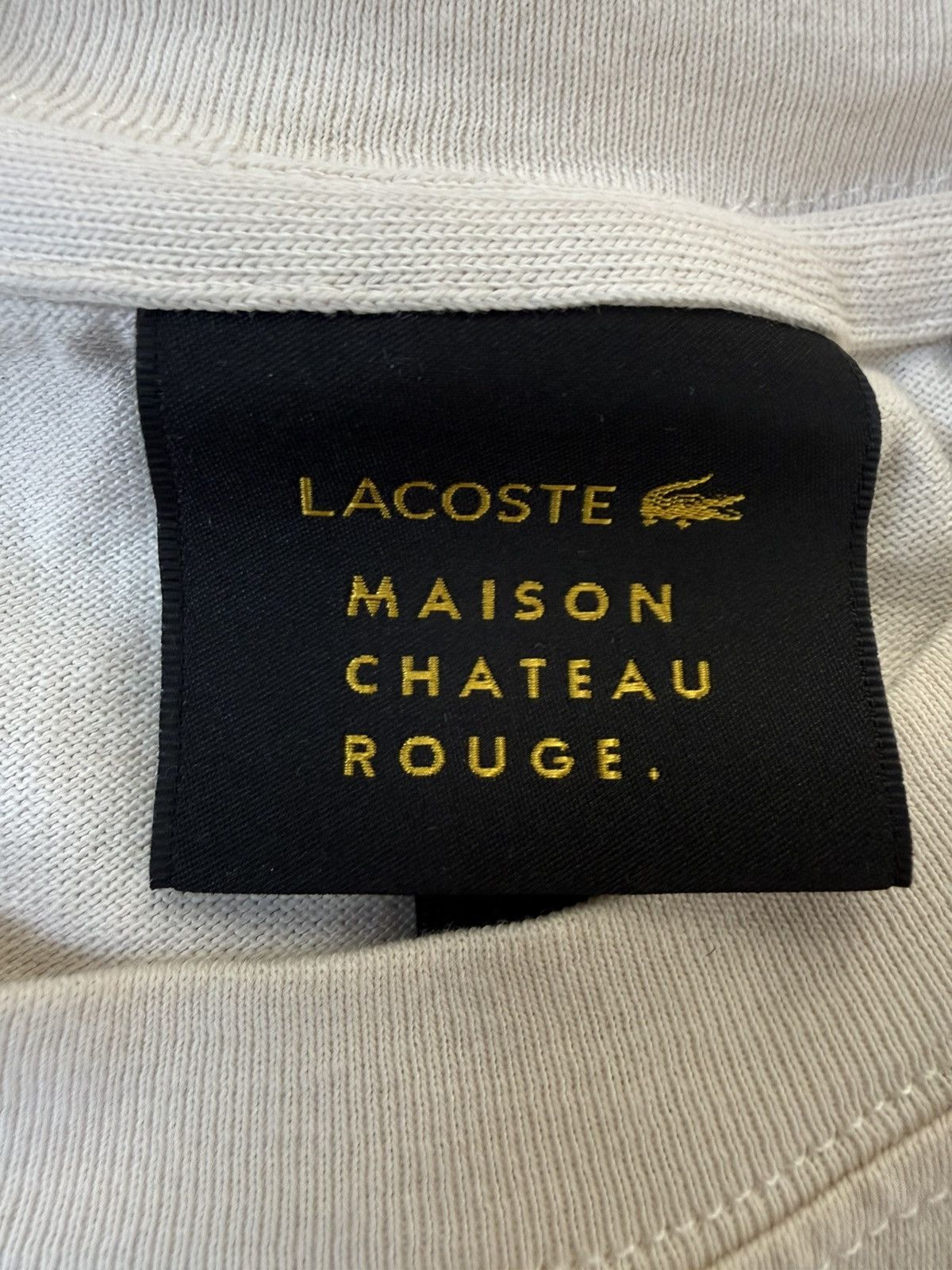 Lacoste Lacoste x Maison Chateau Rouge T-Shirt Size US M / EU 48-50 / 2 - 4 Thumbnail