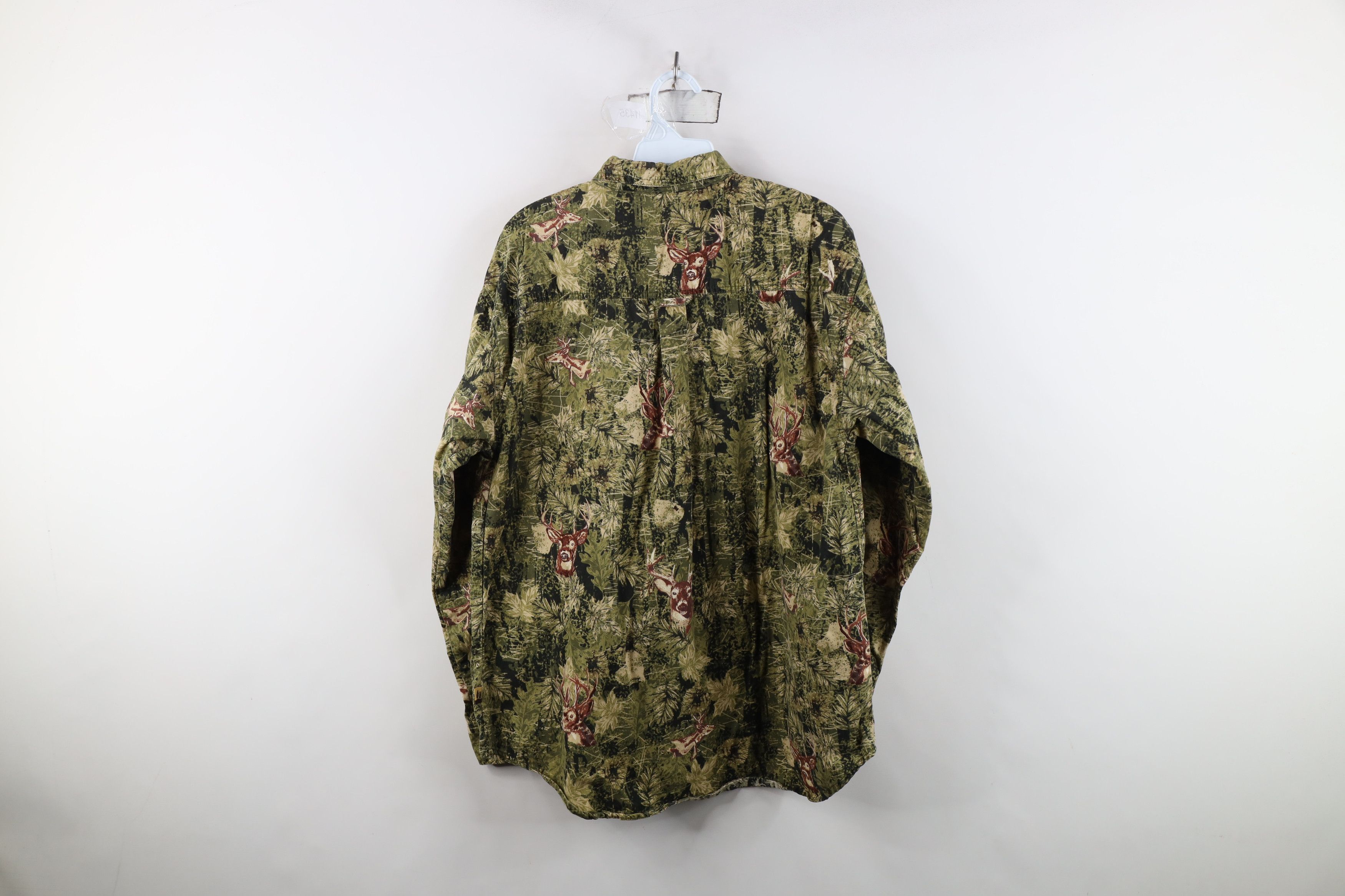 Vintage Vintage 90s Y2K Streetwear Camouflage Collared Button Shirt Size US M / EU 48-50 / 2 - 11 Thumbnail
