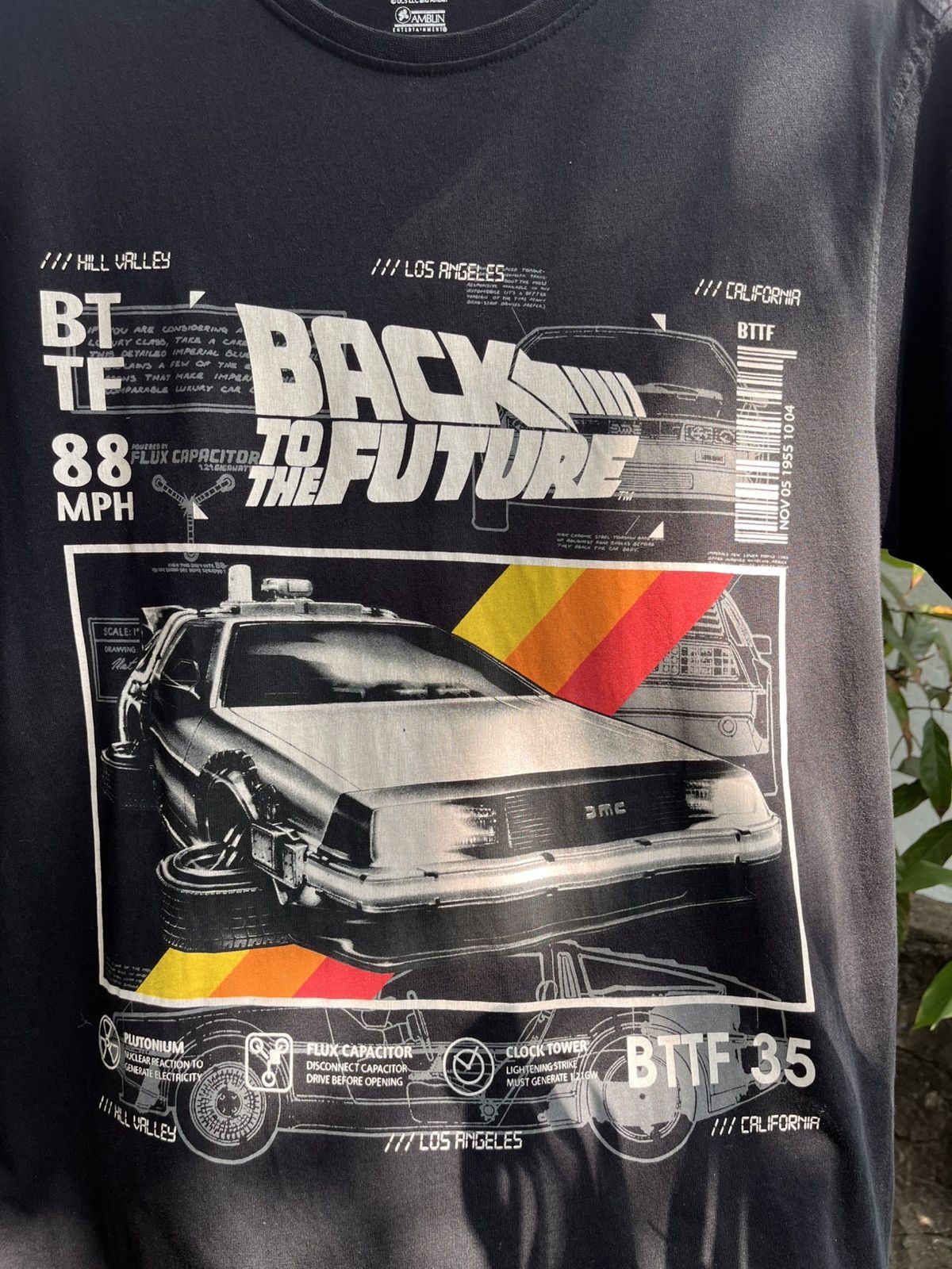 Vintage Rare Back to The Future Tshirt Size US L / EU 52-54 / 3 - 3 Thumbnail