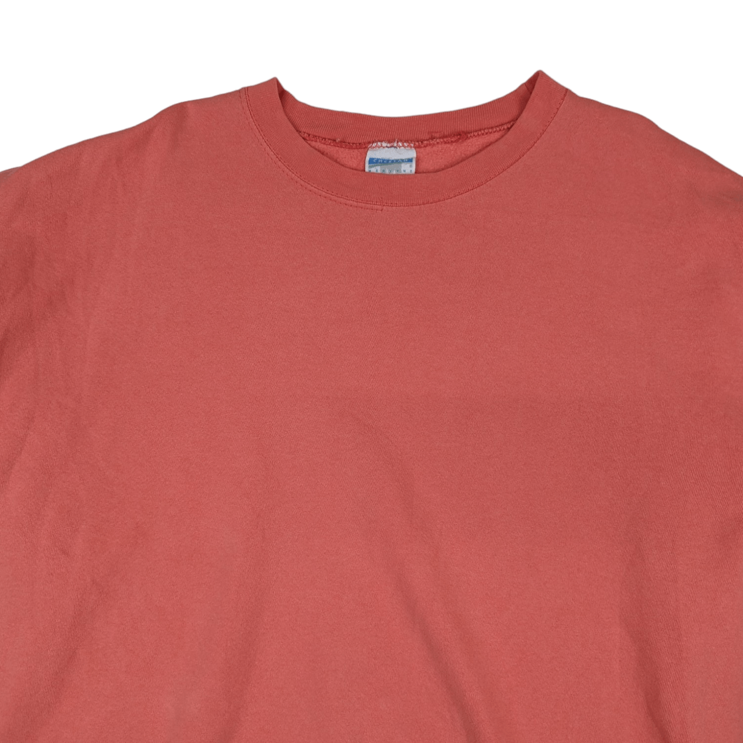 Vintage Vintage 90's CHEETAH Plain Peach Jumper Sweatshirt Size US L / EU 52-54 / 3 - 4 Thumbnail