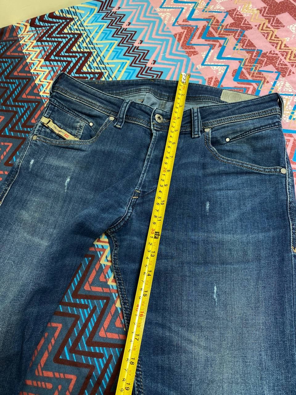 Diesel × Japanese Brand Loose Baggy Jeans Diesel BELTHER Jeans Y2k Size US 30 / EU 46 - 16 Thumbnail