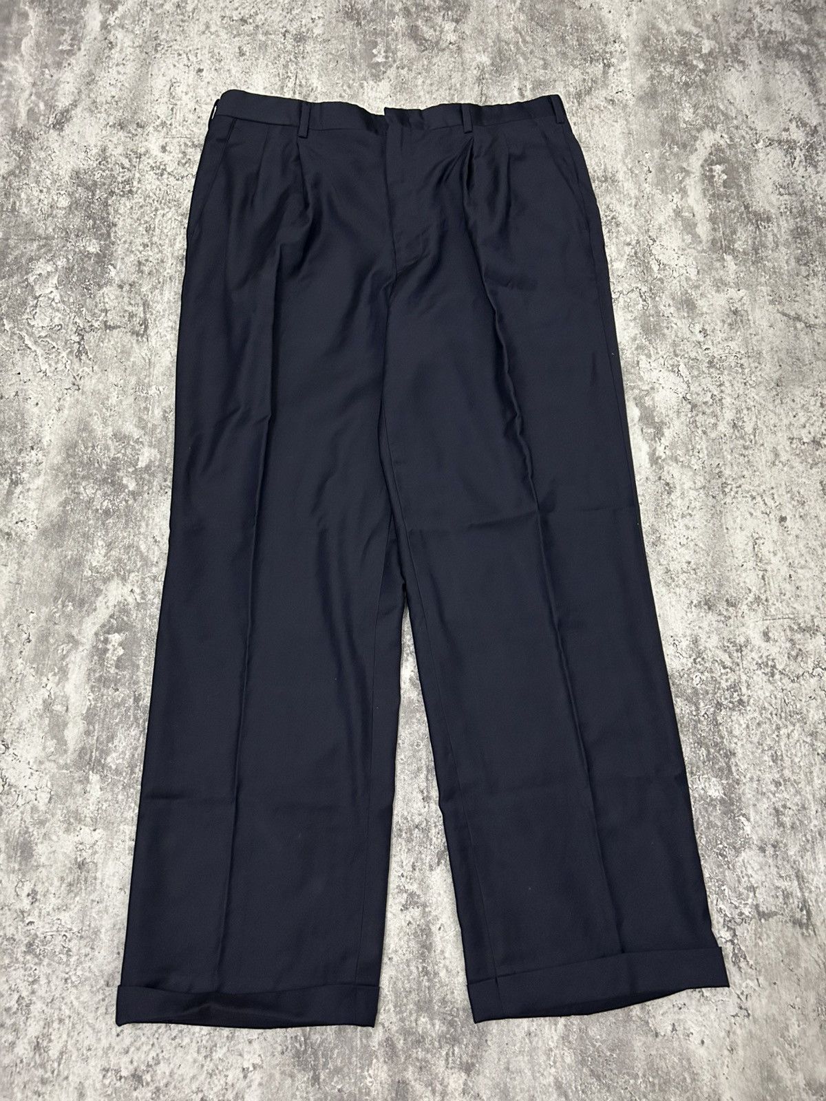 Givenchy × Vintage Vintage Givenchy Monsieur Throuser Pants Size US 35 - 3 Thumbnail