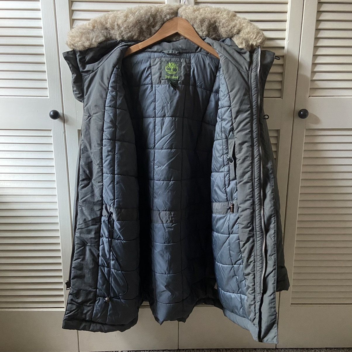 Timberland Timberland Military Green Puffer Parka Heavy Jacket Fur Hood Size US L / EU 52-54 / 3 - 6 Thumbnail