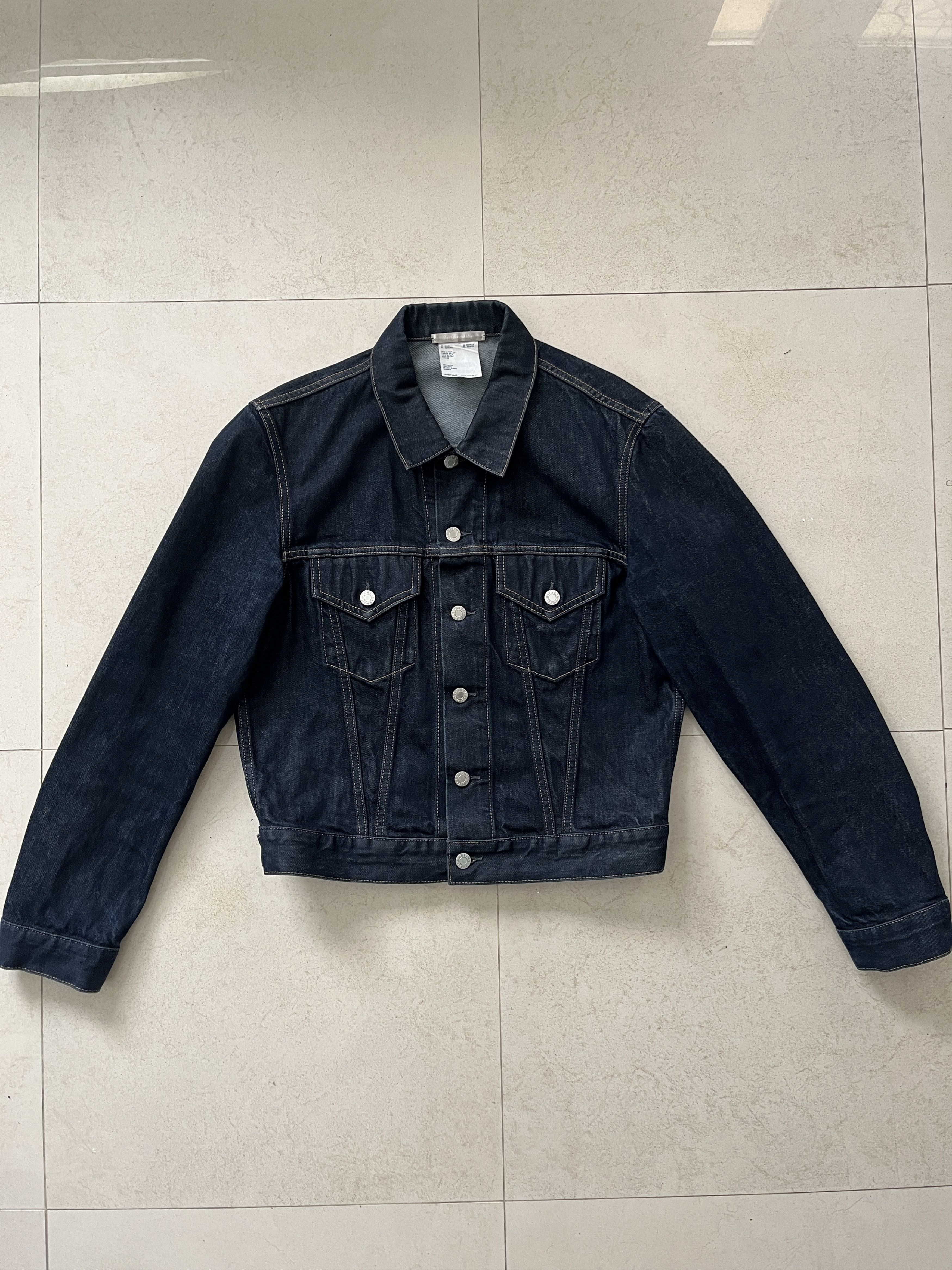 Helmut Lang Helmut Lang Unisex Denim Indigo Jacket Size US M / EU 48-50 / 2 - 1 Thumbnail