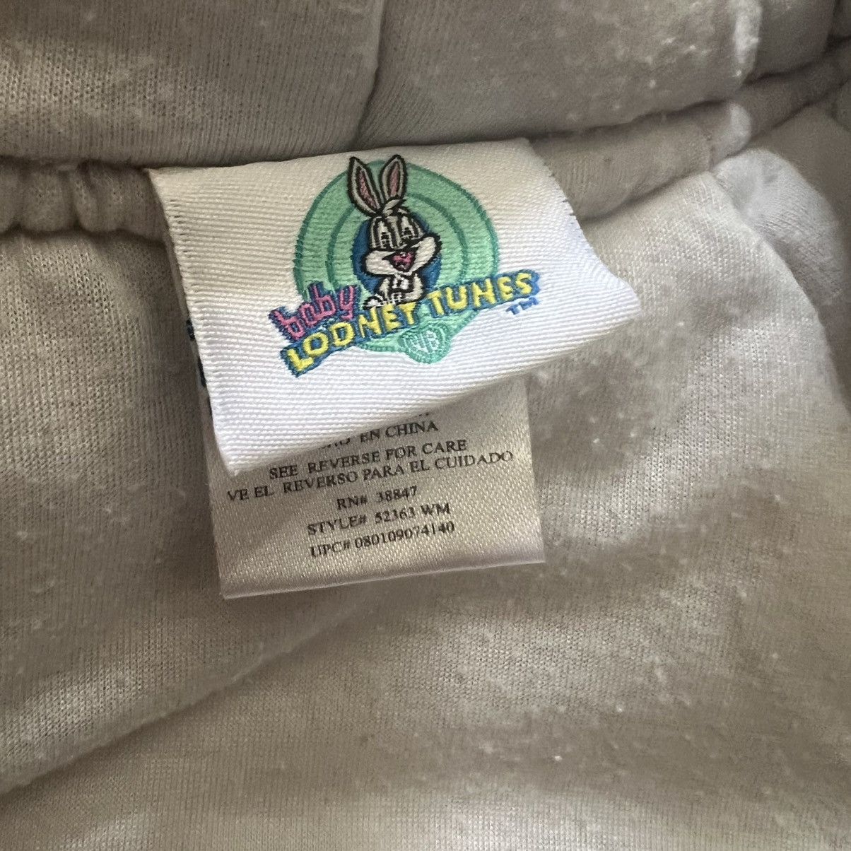 Other Rare Bugs Bunny Looney Tunes Baby Romper Onesie Size ONE SIZE - 4 Thumbnail