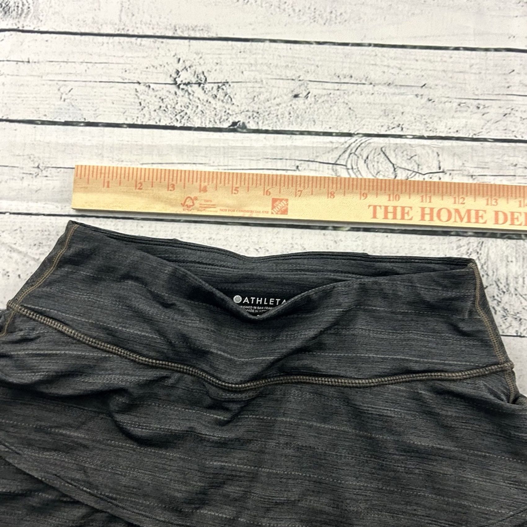 Athleta Athleta Skirt Women's S Gray Tennis Athletic Ruffle Casual Activewear Short/Skirt Women’s Small Gray Tennis Size 28" / US 6 / IT 42 - 3 Thumbnail