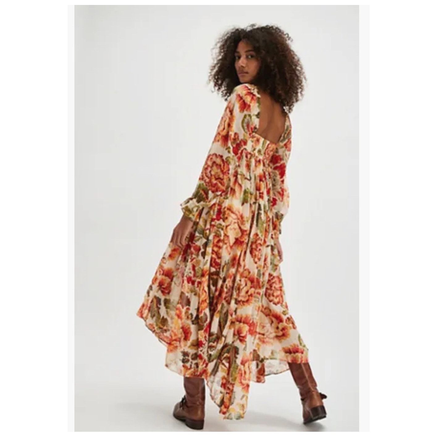 pink knit midi dress Simkhai Women's Brionne Scalloped Reiss - Coral Orange parentId:291652 50% Viscose Colour:Sandy Cream