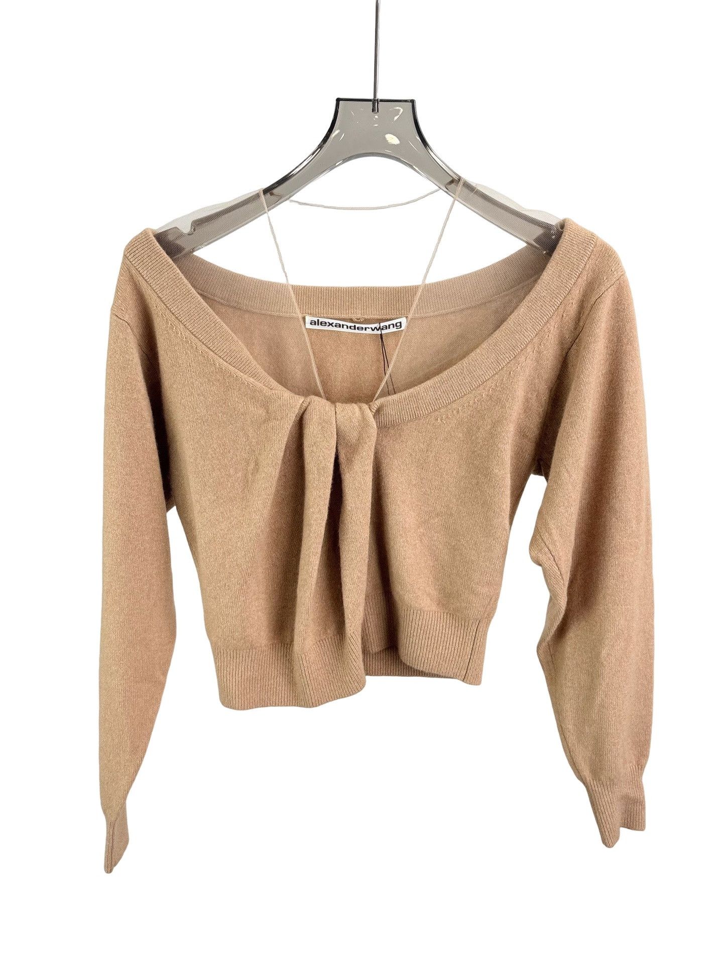 Alexander Wang Alexander Wang Mesh Insert Wool Sweater XS Size XS / US 0-2 / IT 36-38 - 1 Thumbnail