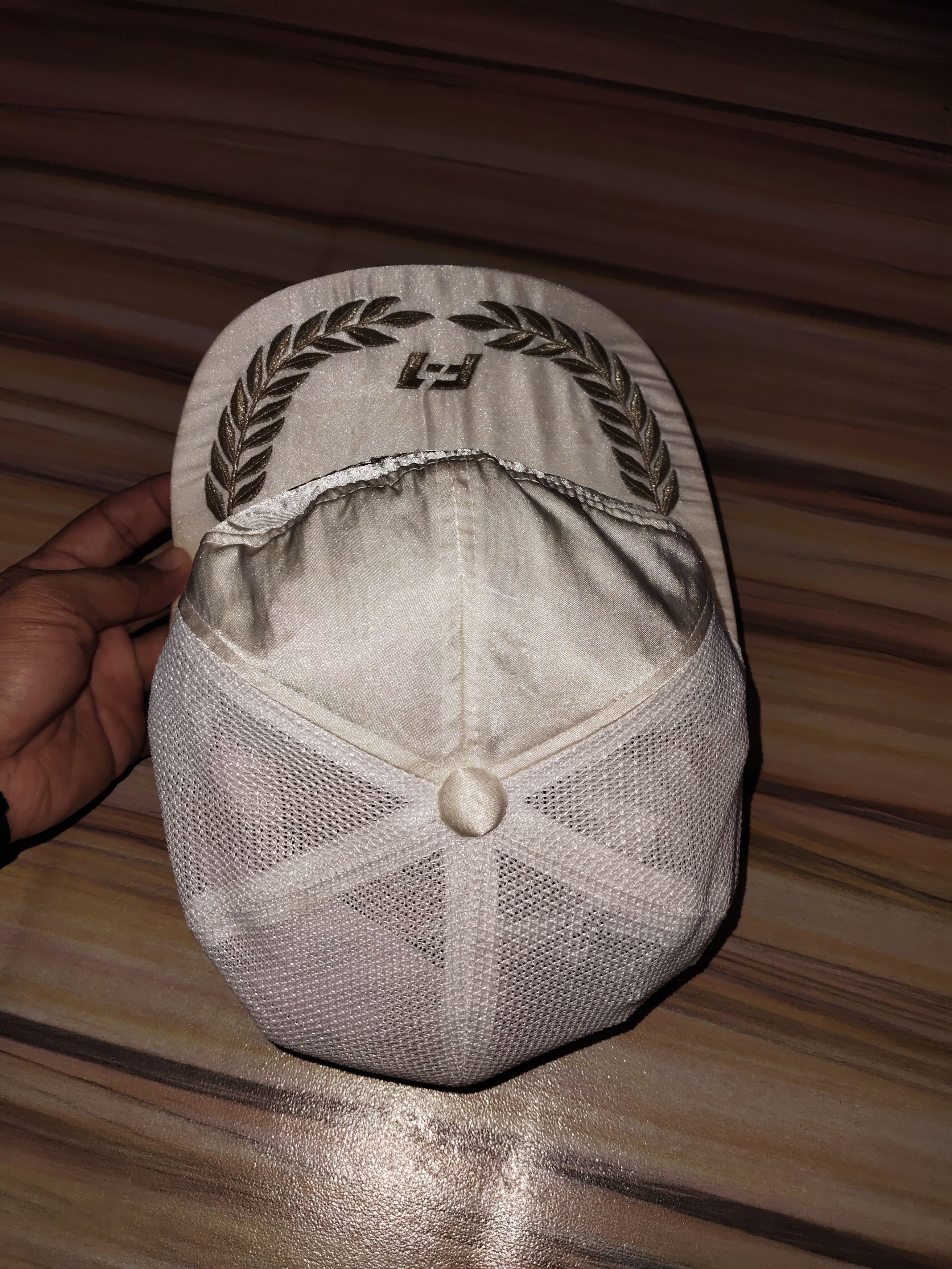 Honda Vintage HONDA F1 Racing Team 7 Panel TruckerCap Size ONE SIZE - 4 Thumbnail