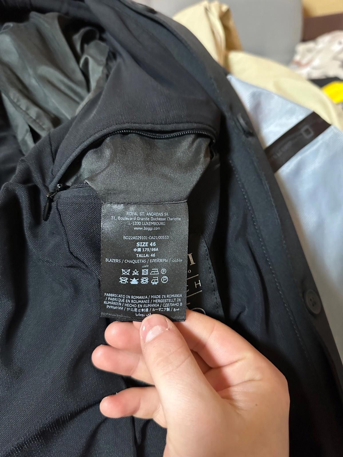 Boggi BOGGI MILANO B Tech Bicycle jacket Black Sz 46 Size 46R - 12 Thumbnail