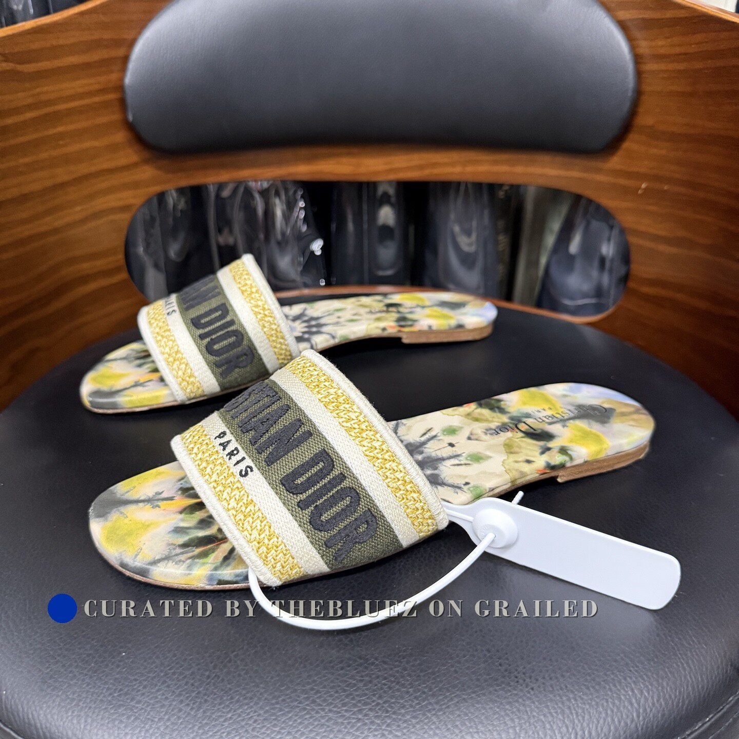 Dior Dior Dway Classic Flat Slippers Size US 7 / IT 37 - 1 Thumbnail