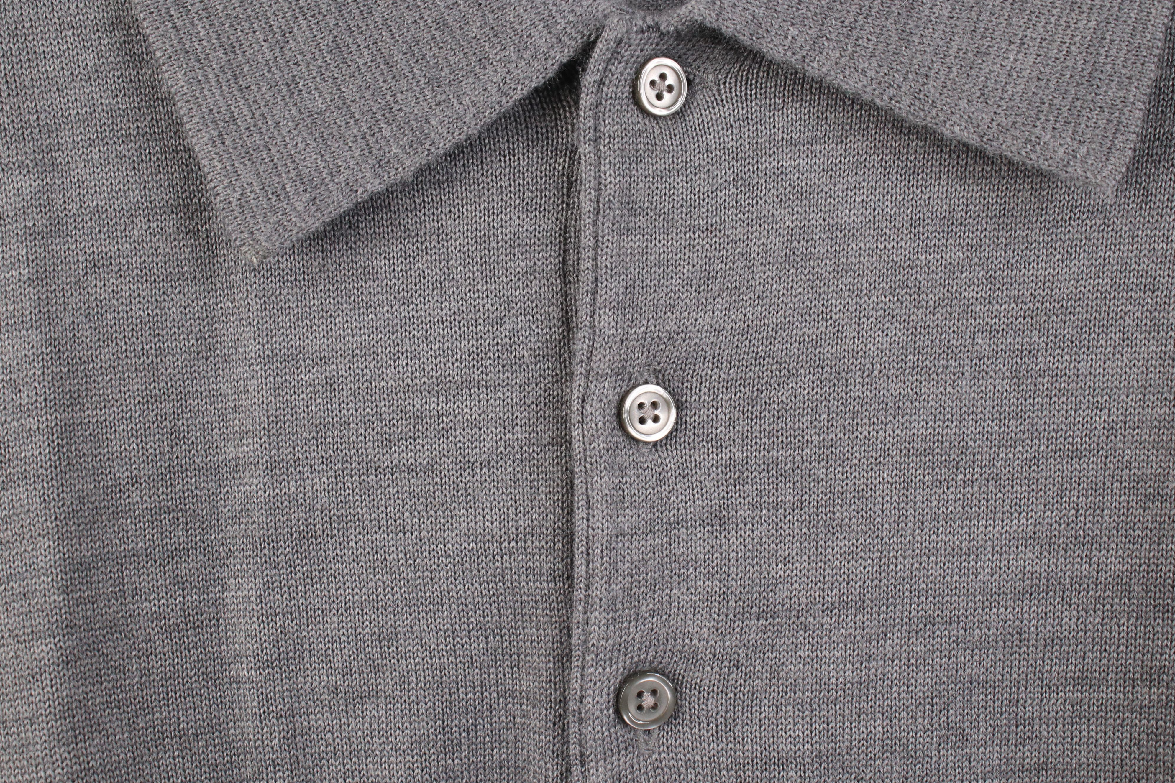 Vintage Vintage 90s Streetwear Wool Blend Knit Collared Sweater Size US XXL / EU 58 / 5 - 4 Thumbnail
