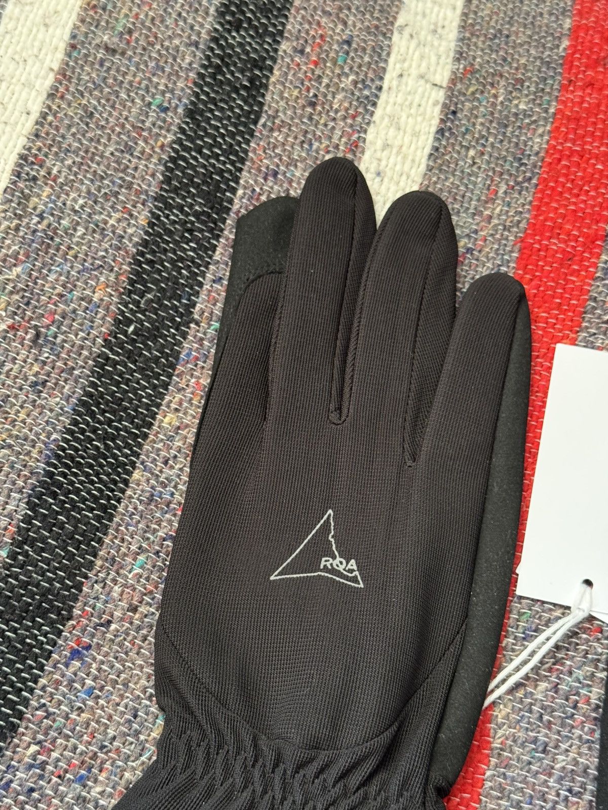 ROA F23 ROA Hiking Technical Black Gloves Size ONE SIZE - 7 Thumbnail