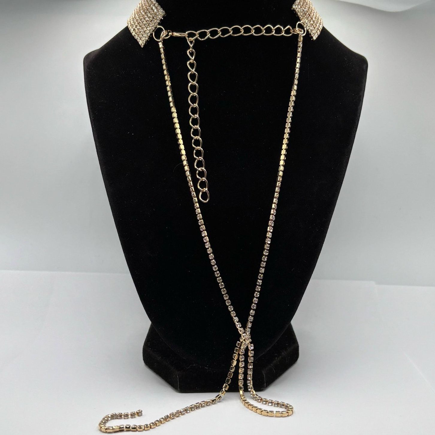 Other Stunning Gold Crystal Choker Size ONE SIZE - 4 Thumbnail