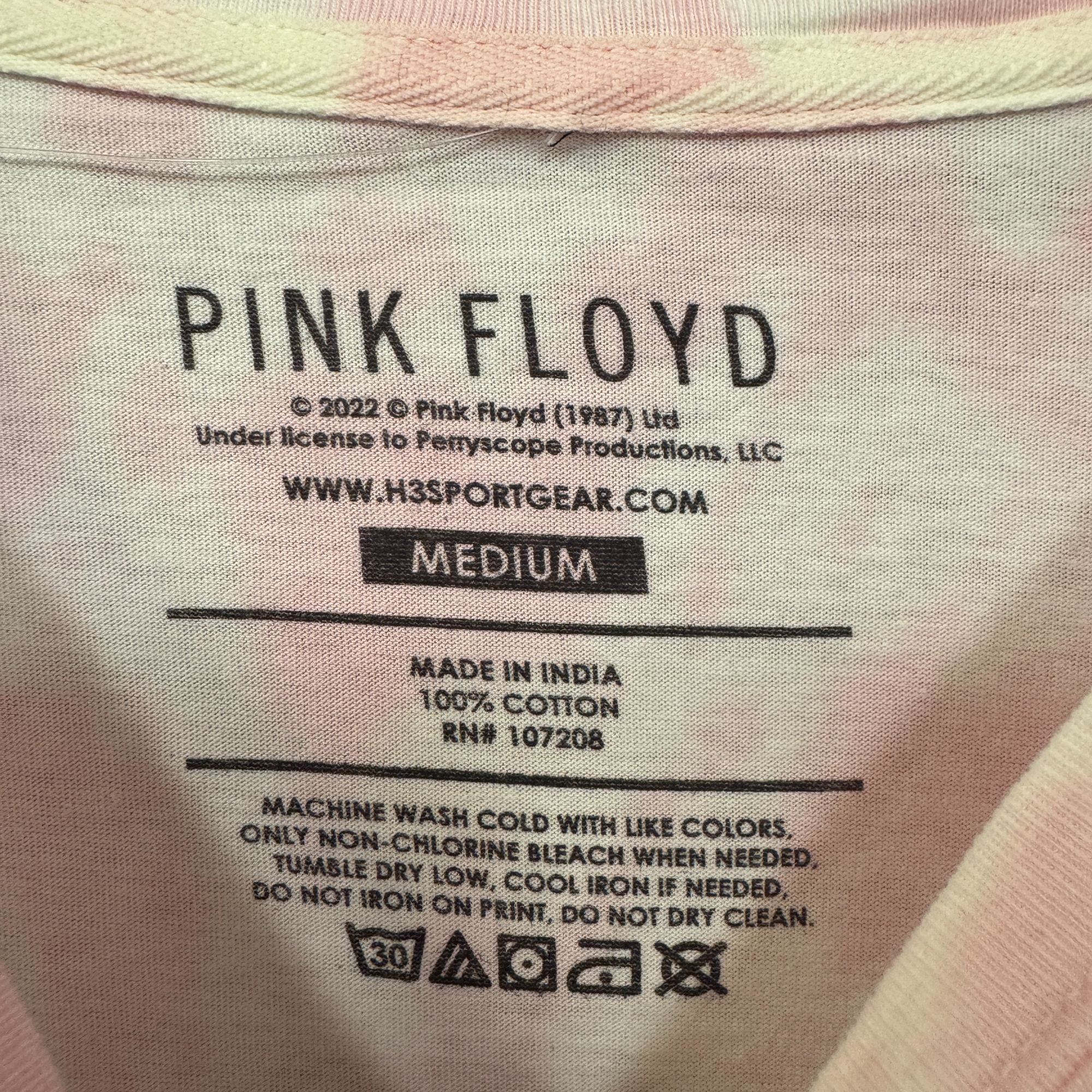 Pink Floyd Pink Floyd Dark Side of the Moon Psychedelic Band Tie Dye M Size US M / EU 48-50 / 2 - 4 Thumbnail